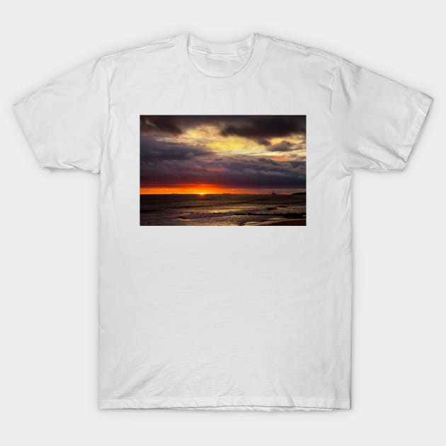 Dark Dramatic December Daybreak T-Shirt by Violaman